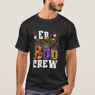 Camiseta Enfermeira Nurse Boo Crew Enfermeira Spooky Enferm