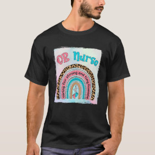 Camiseta Enfermeira Ob Cute Rainbow Obstetrícia Ginecologia