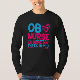 Camiseta Enfermeira Obstétrica Nós Trazemos à Tona a Crianç