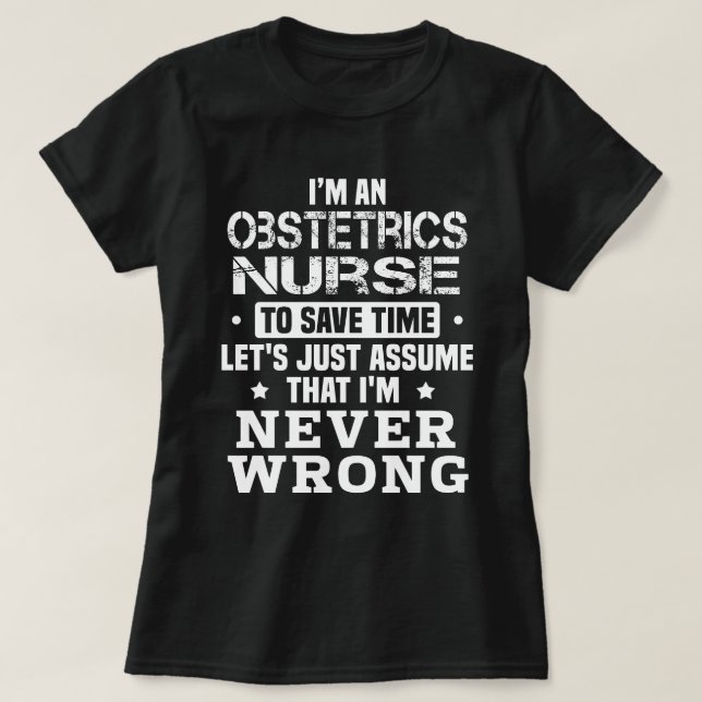 Camiseta Enfermeira Obstetrícia (Frente do Design)