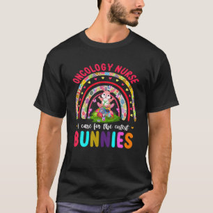Camiseta Enfermeira Oncologia Fofo Páscoa Dia Engraçado R
