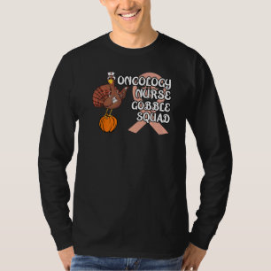 Camiseta Enfermeira Oncologia Gobble Esquadrão de Enfermage