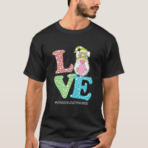 Camiseta Enfermeira oncologista Leopard Happy East