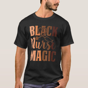 Camiseta Enfermeira Orgulho Preto Afro-Americana Enfermeira