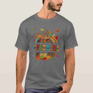 Camiseta Enfermeira Orthia Dando Graças Feliz Abençoada Pum