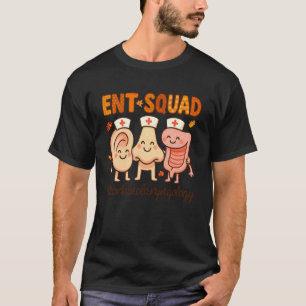 Camiseta Enfermeira Otorrino Enfermeira de Orelha Nariz e G