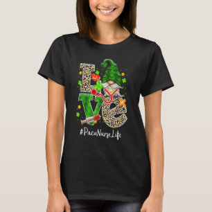 Camiseta Enfermeira Pacu Ama Gnome Enfermeira Divertida Dia