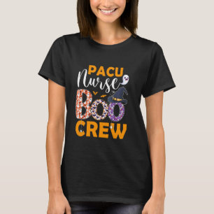 Camiseta Enfermeira PACU Boo Tripulação Espantalho Boo Fant