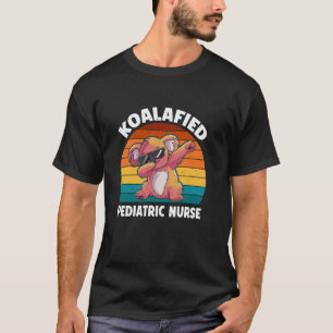 Camiseta Enfermeira Pediátrica Koalafied Amante de Coalas E