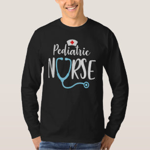 Camiseta Enfermeira Pediátrica Pediatra Estetoscópio Enferm