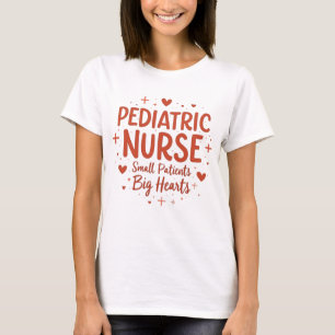 Camiseta Enfermeira Pediátrica – Pequenos Pacientes, Grande