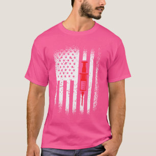 Camiseta Enfermeira Phlebotomic Usa Anestesiologista Médico