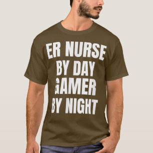 Camiseta Enfermeira por jogador noturno