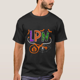Camiseta Enfermeira Prática Licenciada Do Lpn Halloween Pum
