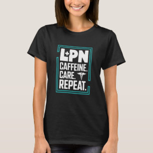 Camiseta Enfermeira Prática Licenciada Médica Projetos LPN 