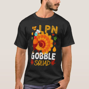 Camiseta Enfermeira Prática LPN Gobble Squad Peru Disfarçad