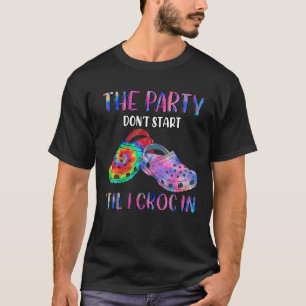 Camiseta Enfermeira Presente A Festa Não Comece Até Eu Co
