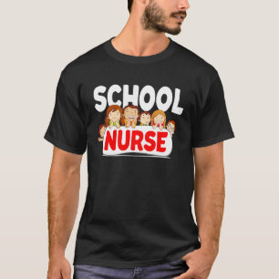 Camiseta Enfermeira primária RN LPN de volta aos Nurs escol