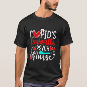 Camiseta Enfermeira Psichosa Favorita De Cupido Valentin