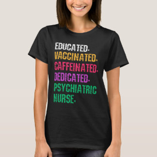 Camiseta Enfermeira Psiquiátrica Enfermagem Psiquiátrica Re