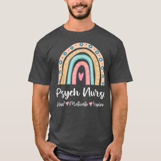 Camiseta Enfermeira Psiquiátrica Enfermeira Mental Psiquiát