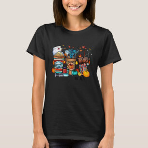Camiseta Enfermeira Pumpkin Spice CNA Enfermeira Pumpkin Qu