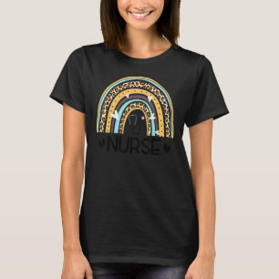 Camiseta Enfermeira Rainbow Nurse's Week Enfermeira Nation 