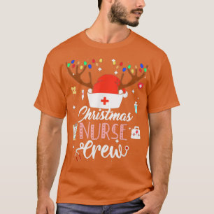 Camiseta Enfermeira Reindeer Enfermeira De Natal