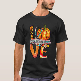 Camiseta Enfermeira Sangrenta Adora Pumpkin Nurs