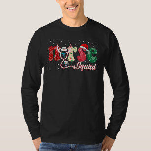 Camiseta Enfermeira Stethoscope Enfermeira Xmas Pajamas Nu