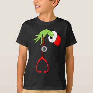 Camiseta Enfermeira Stethoscope Enfermeira Xmas Pajamas Pj