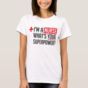 Camiseta Enfermeira Superpowered