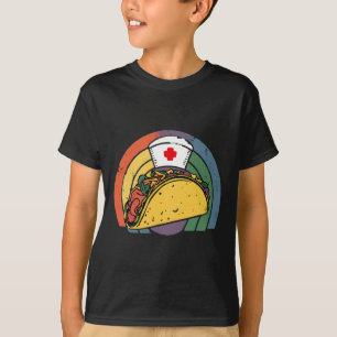 Camiseta Enfermeira Taco Stethoscope Cinco De Mayo Enfermei