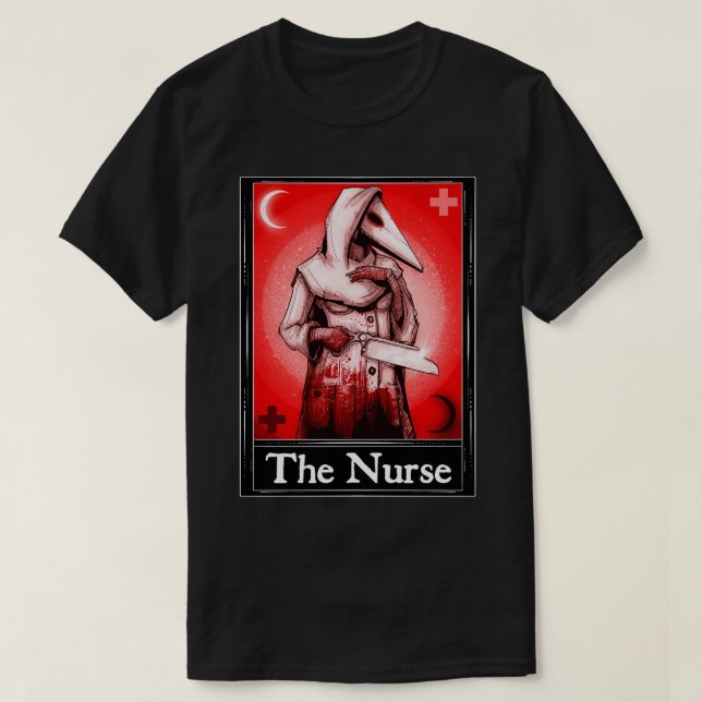 Camiseta Enfermeira Tarot (Frente do Design)