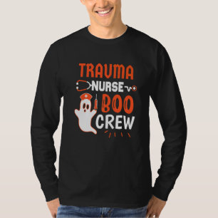Camiseta Enfermeira Traumática Roupa De Halloween Para Mulh