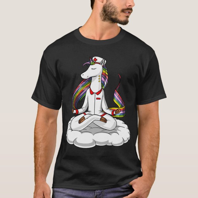 Camiseta Enfermeira Unicórnio (Frente)