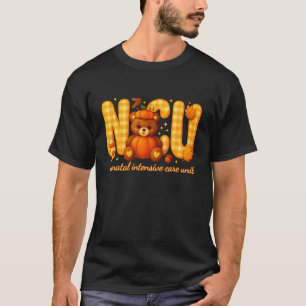 Camiseta Enfermeira Urso UTI Neonatal Cuidados Intensivos A