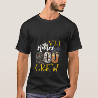 Camiseta Enfermeira VET Enfermeira Boo Crew Halloween Figur