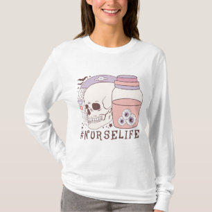 Camiseta Enfermeira Vida das Bruxas de Longa Distância