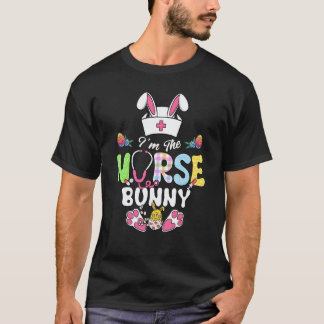 Camiseta Enfermeira Vida Páscoa Dia Eu Sou O Coelho Enferme