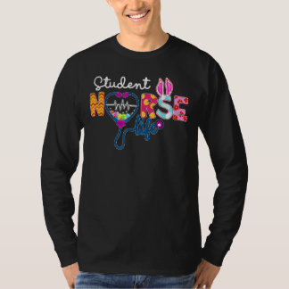 Camiseta Enfermeira Xadrez de Ovo Coelho Amor Stetoscope Rn