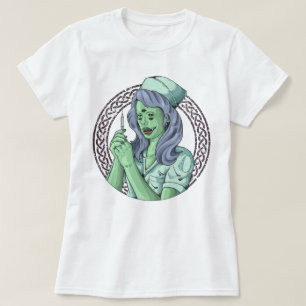 Camiseta enfermeira Zombie