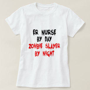 Camiseta Enfermeira Zombie Slayer ER