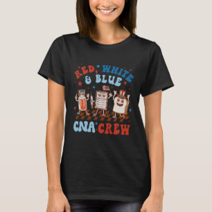 Camiseta Enfermeiras Americanas Da Tripulação Cna Enfermeir