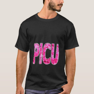 Camiseta Enfermeiras Bonito Flores Rosa Primavera Picu