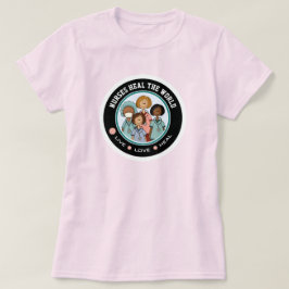 Camiseta Enfermeiras Curam o Mundo