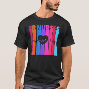 Camiseta Enfermeiras de ER Vintage Dia das Enfermeiras de E