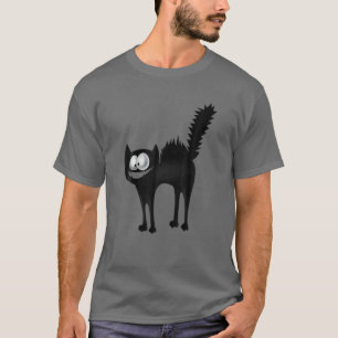 Camiseta Enfermeiras de Gato Negro Engraçado