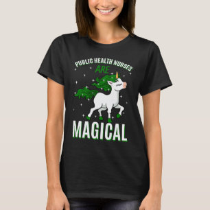 Camiseta Enfermeiras de Saúde Pública São Profissionais de 