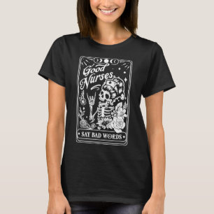 Camiseta Enfermeiras Dizem Más Palavras Enfermeira Engraçad